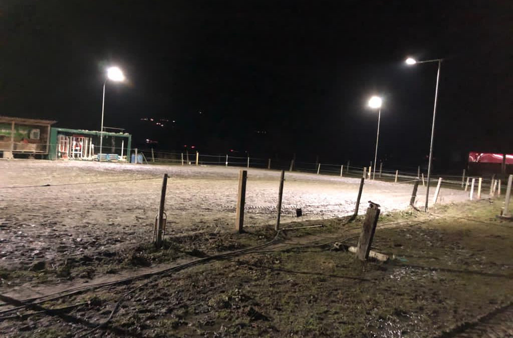 Neue Flutlichtanlage